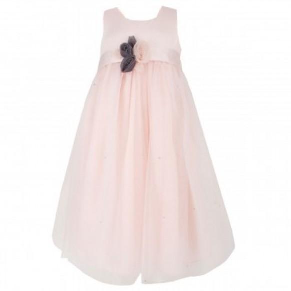 Satin Dresses Blush Pink Satin Tulle 1212349 Weddbook