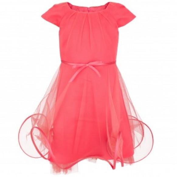 Coral Wedding - Etoile Coral Dress #1212423 - Weddbook