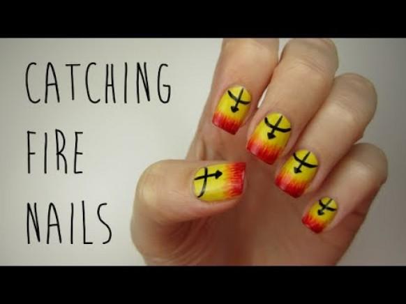 Nail The Hunger Games Catching Fire Nails 1975929 Weddbook