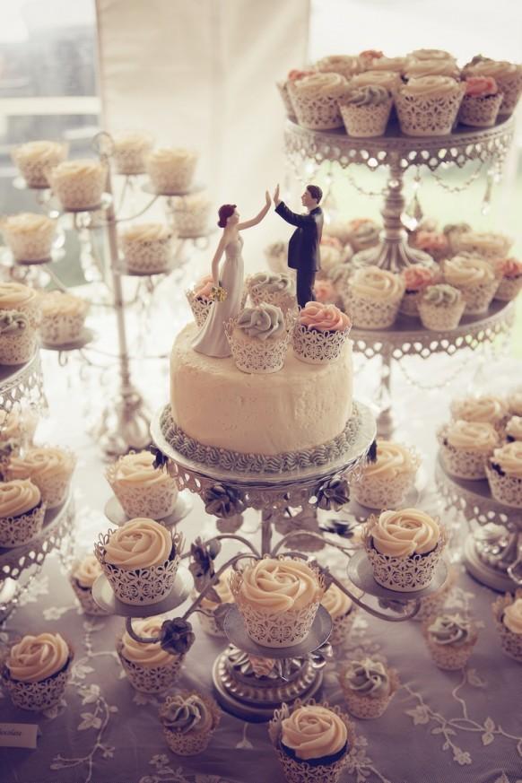 Wedding Topper And Cupcakes #1986016 - Weddbook