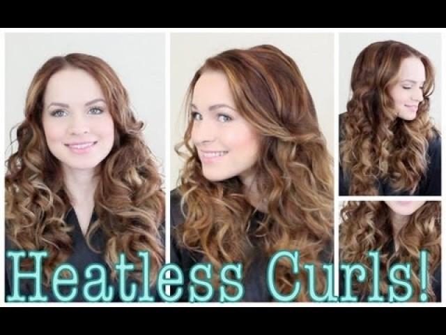 Hair Easy Heatless Curls Tutorial 2002240 Weddbook