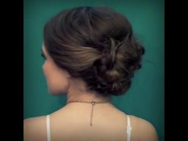 Updo Hair Model Easy Voluminous Formal Updo 2002382 Weddbook