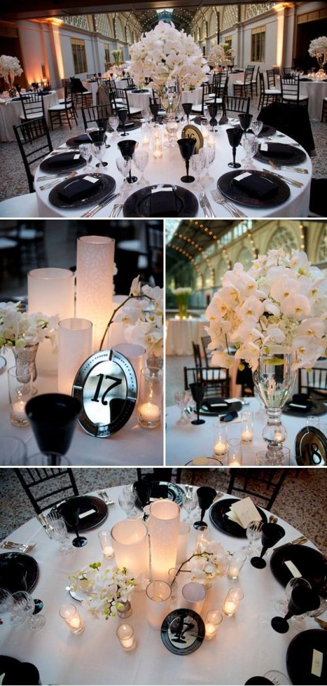 Black Wedding Black And White Wedding Details & Decor
