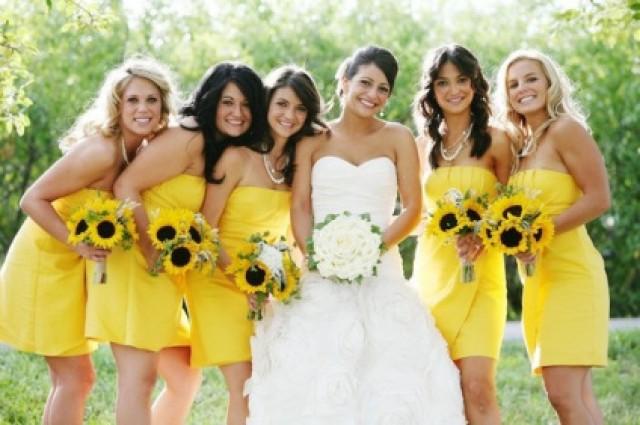 wearing yellow to a wedding
