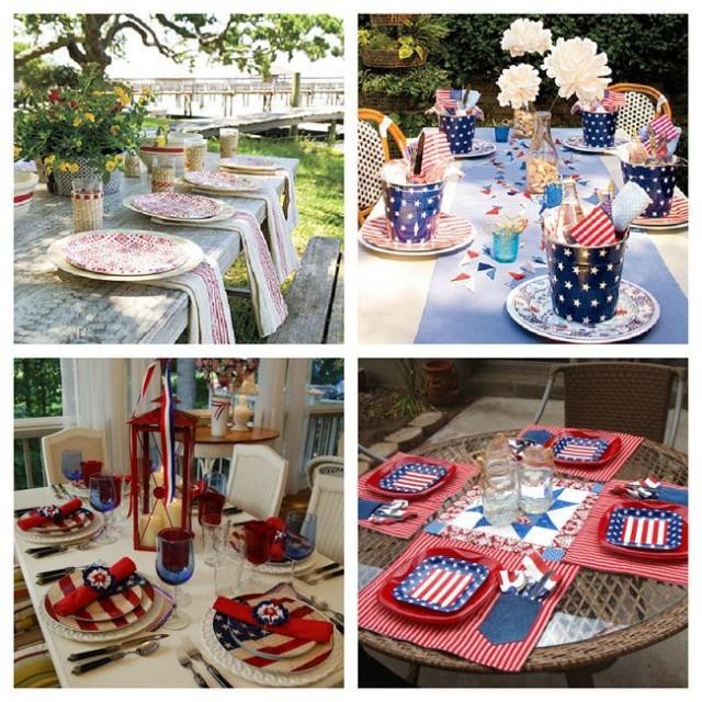 Tablescapes - 4th Of July Table Setting Ideas #2029507 - Weddbook