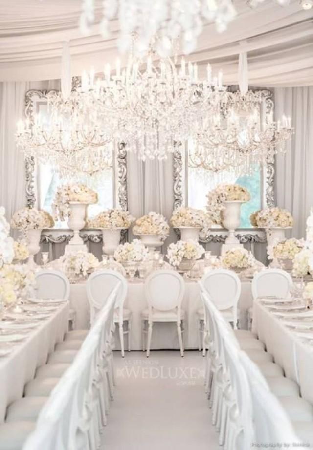 Wedding Theme - Gorgeous White Wedding Table! #2031237 - Weddbook