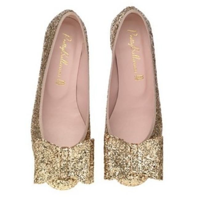 flat sparkly bridal shoes
