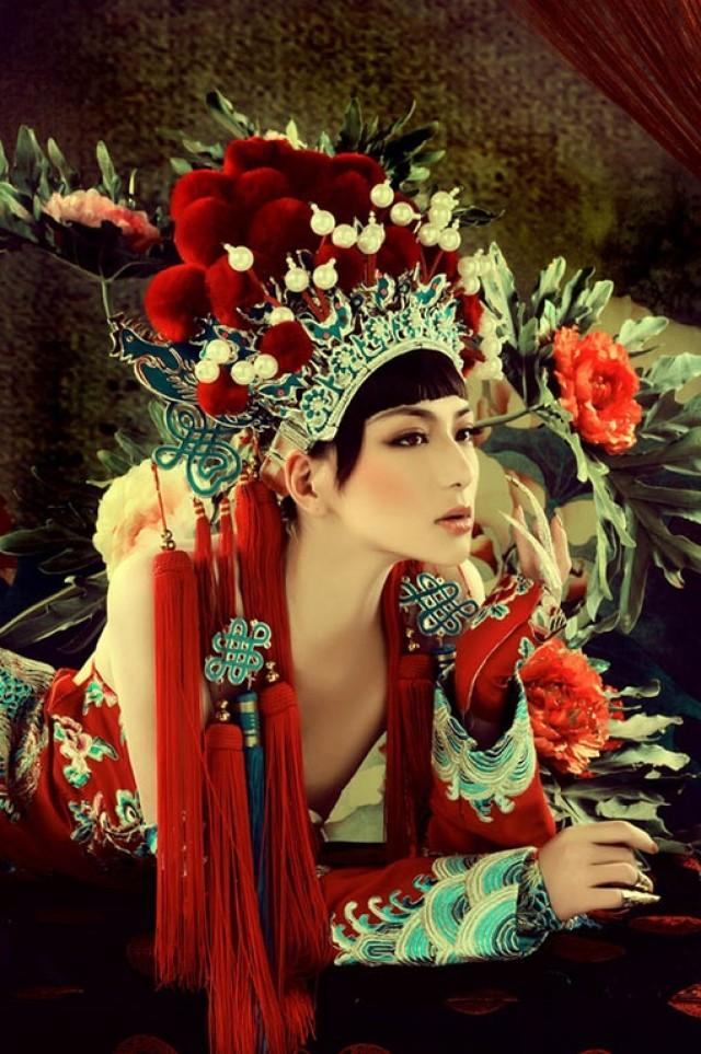 Chinese Wedding - Chinese Opera Headdress #2035355 - Weddbook