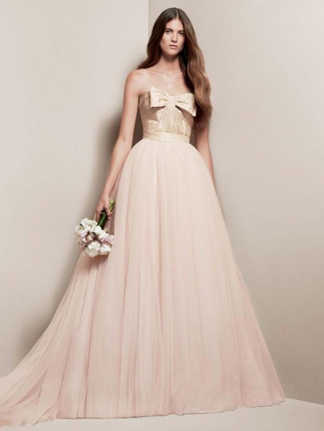 Wedding Nail Designs - Blush Wedding Dress From David's ...