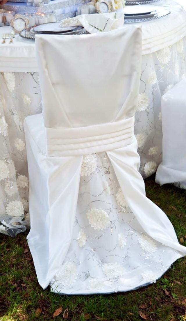 Wedding Chairs Tablescape Chair Covers White 2047363 Weddbook