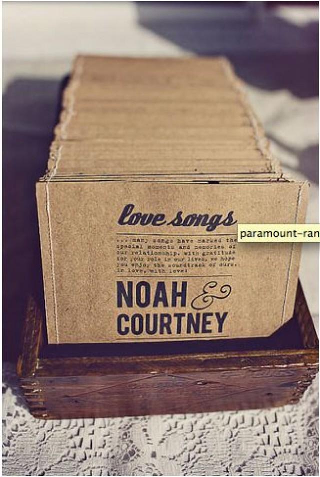 Wedding Favor Ideas DIY Mix CD Wedding Favor. 2047917 Weddbook