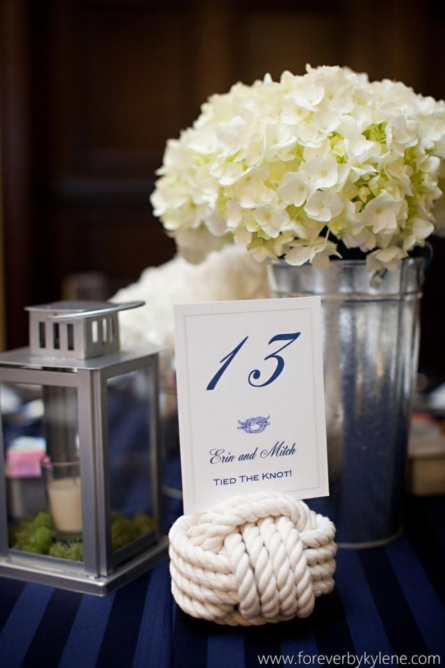 Nautical Wedding 20 Nautical Rope Table Number Holders Set Of 20