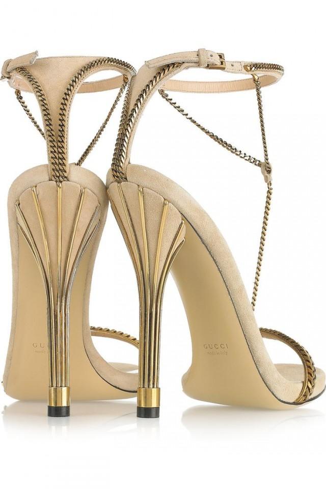 Gold Wedding Gucci Gold Heels 2059172 Weddbook
