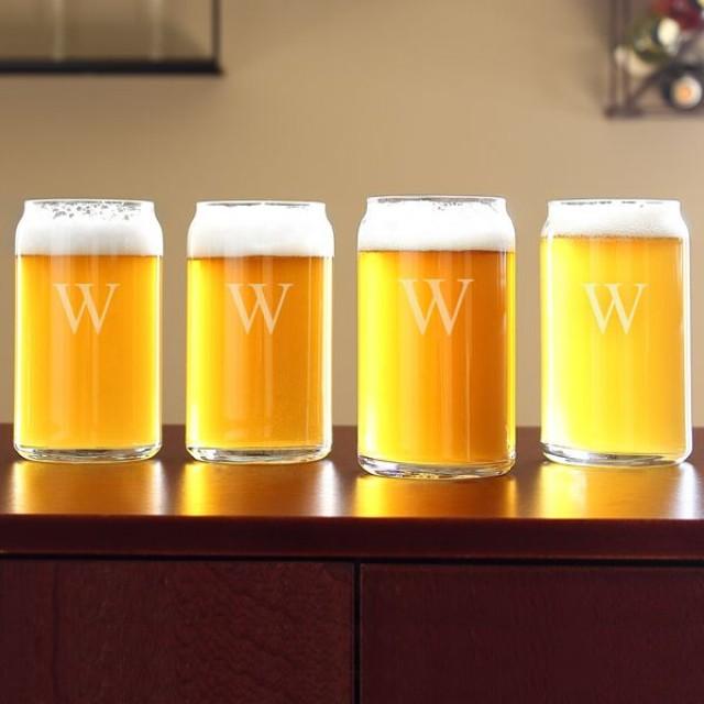 Beer Can Shaped Drinking Glasses