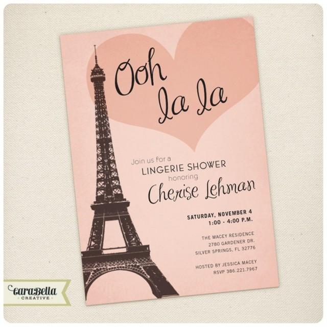 Paris Bridal Shower Invitation, Printable 2064970 Weddbook
