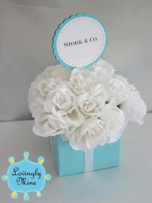 tiffany and co centerpiece ideas