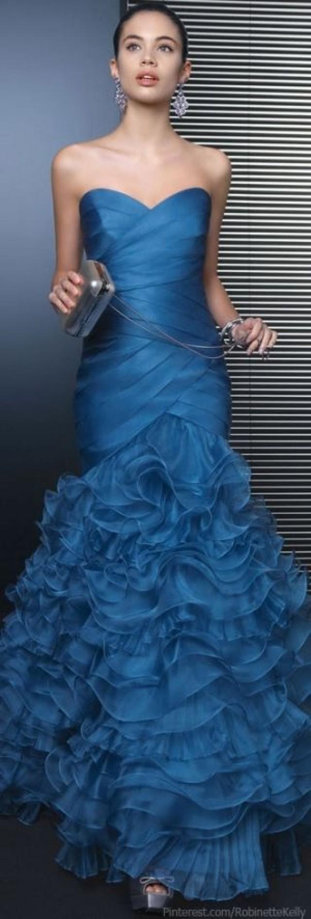 Blue Wedding Gowns......Beautiful Blues 2073573 Weddbook