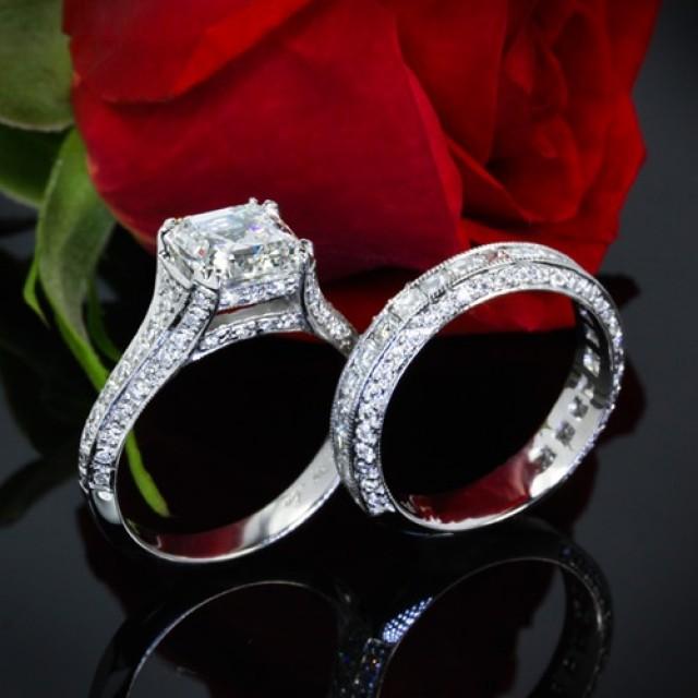 Pave Engagement Rings And Wedding Bands Pave'd In Diamonds 2076219
