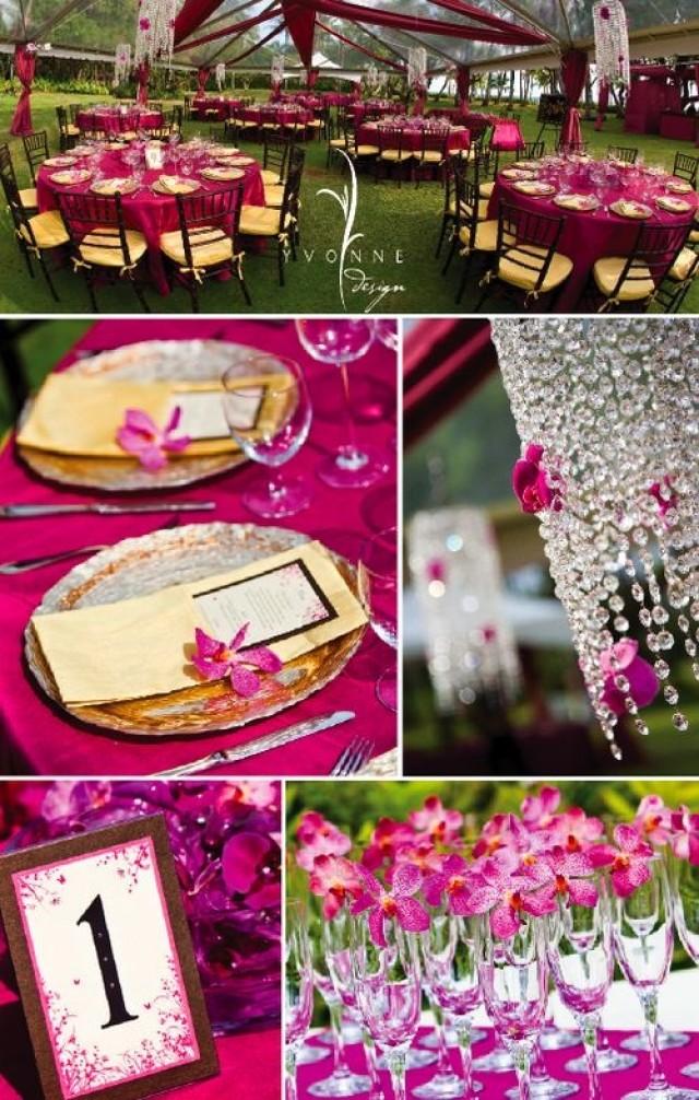 Fuchsia Wedding Weddings 2078177 Weddbook