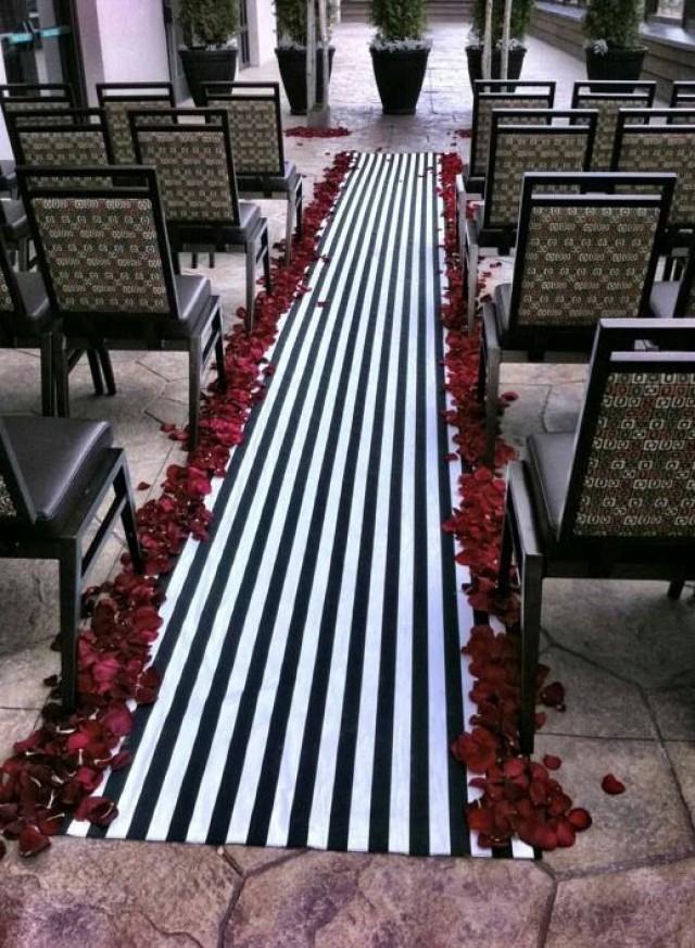 Striped Wedding - Black And White Stripe Weddings #2100221 - Weddbook