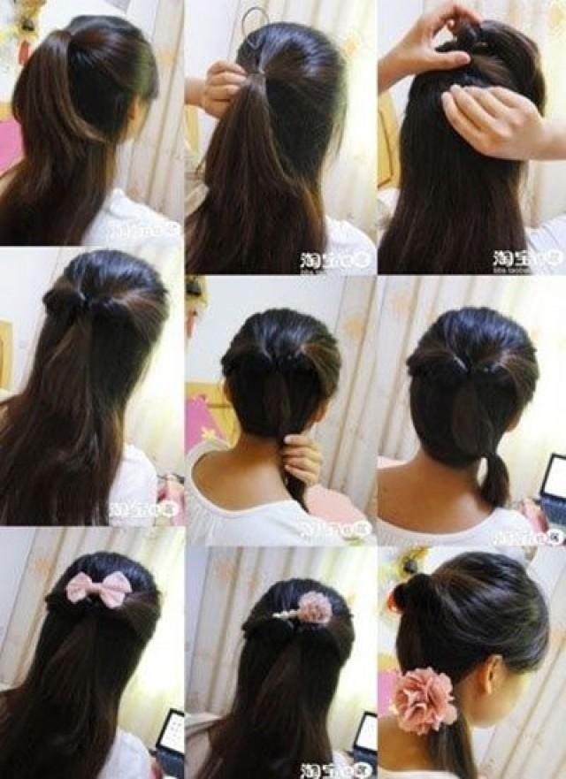 Лёгкие причёски самостоятельно Лёгкие причёски самостоятельно