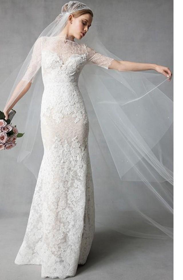 Great 3 4 Length Sleeve Wedding Dress of all time Learn more here 