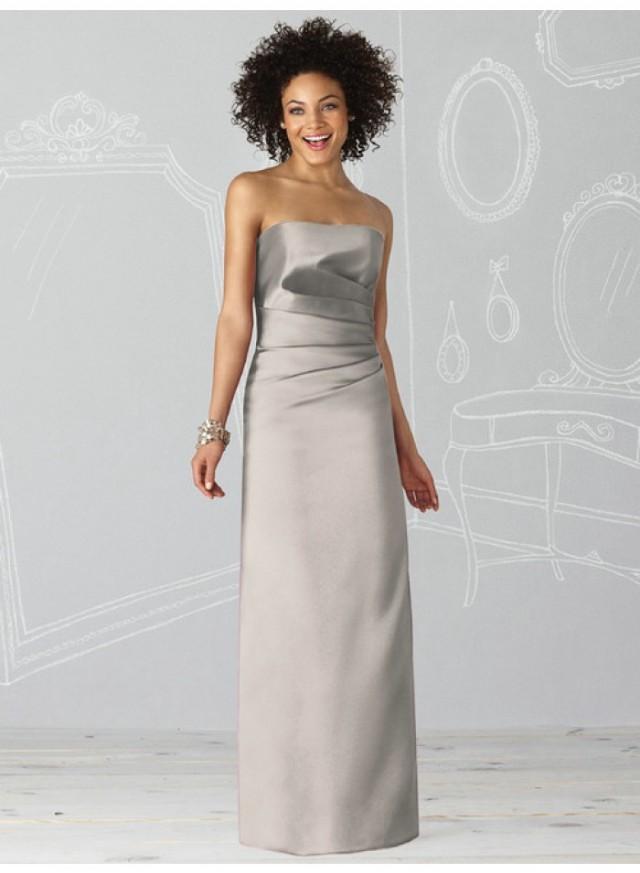 sheath strapless dresses