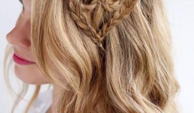 How To Make Heart Braid Hairstyle 2130667 Weddbook