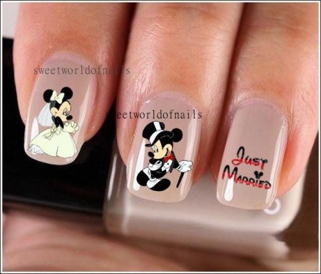 disney water decals for nails