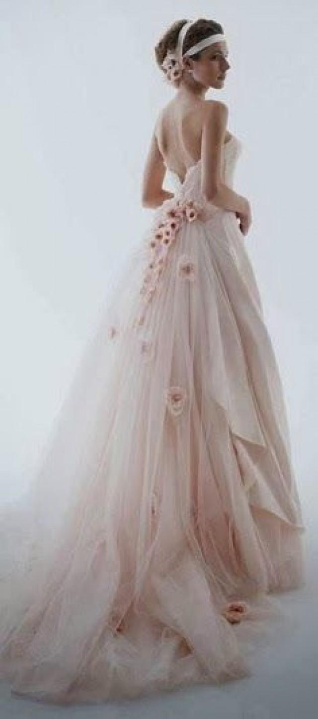 cherry blossom wedding dress