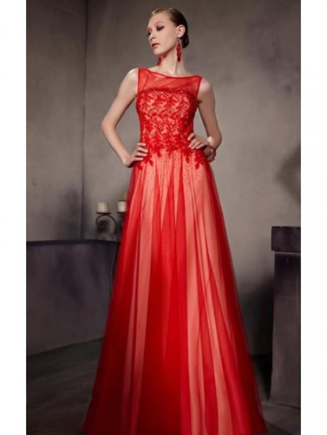 Long Red Evening Dresses #2149750 - Weddbook