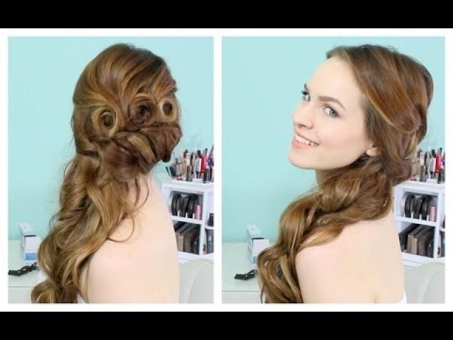 Hair Beautiful Side Swept Updo 2150063 Weddbook