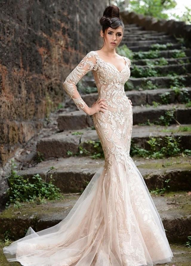 Long Sleeved & 3/4 Length Sleeve Wedding Gown Inspiration #2150955