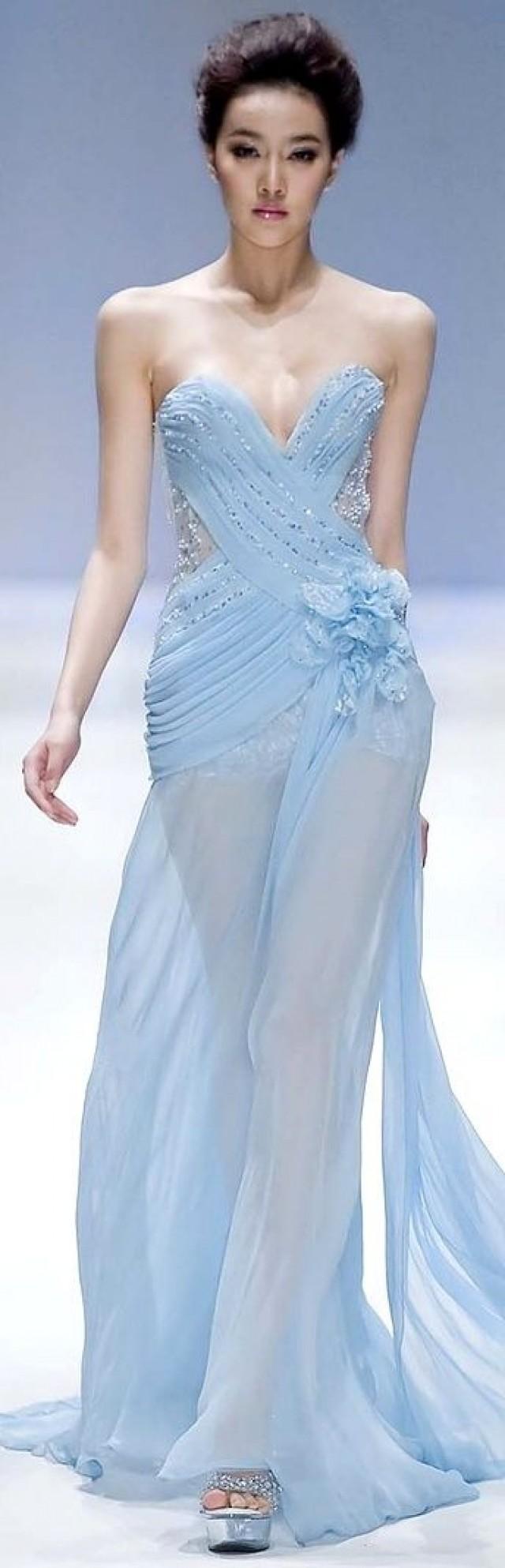 Blue Wedding Gowns......Beautiful Blues 2157734 Weddbook