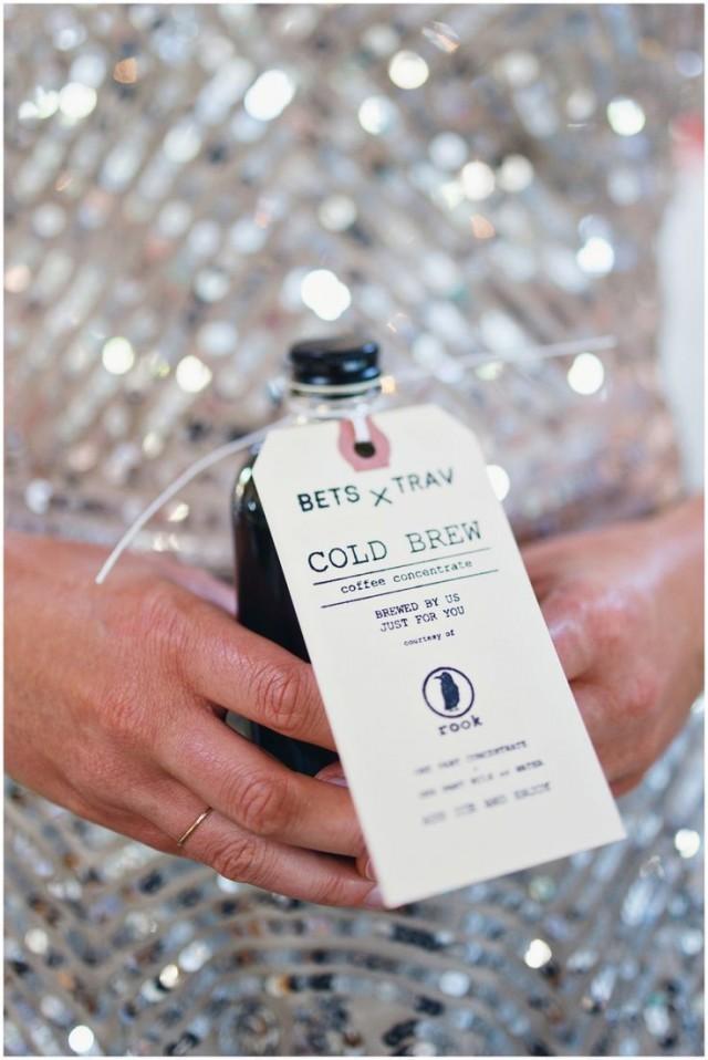 Food Favor Cold Brew Coffee Favor Weddbook