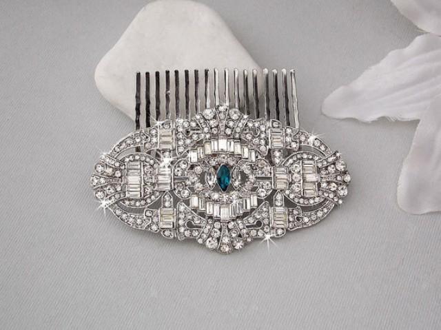 Prom Comb Bridal Comb Sparkling Art Deco Wedding Hair Comb