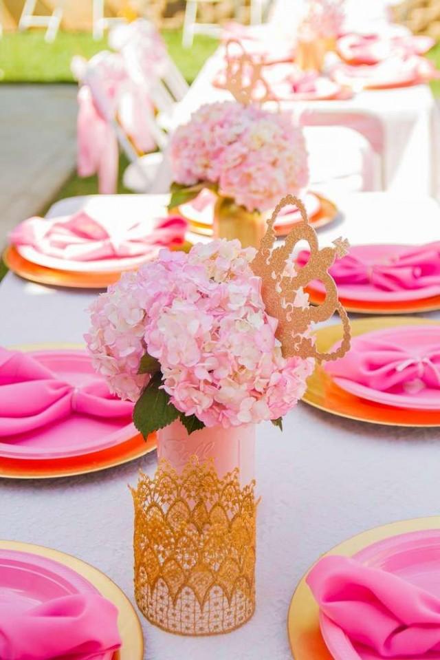 Bridal Shower Pink And Gold Birthday Party Ideas 2178118 Weddbook