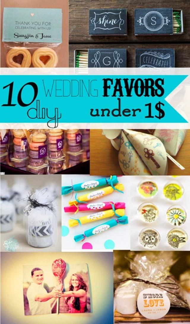 DIY DIY Easy Wedding Favors Under 1 2180303 Weddbook