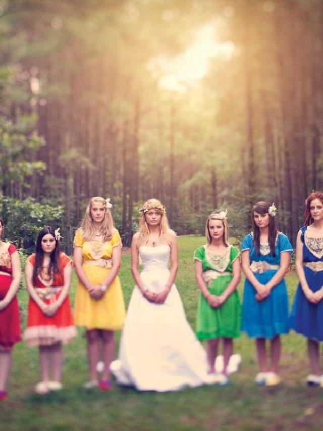 Rainbow Wedding Rainbow Themed Wedding Inspiration 2186181 Weddbook 7669