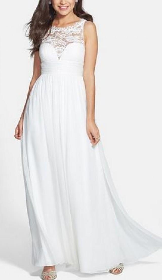 aidan mattox niteline silk gown