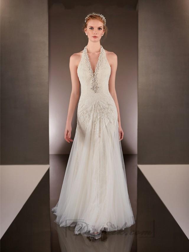 beaded-helter-v-neck-sheath-wedding-dresses-with-low-open-back-2193199-weddbook