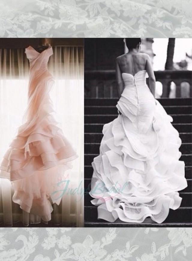 Robes Bustier Organza Mermaid Wedding Dress 2195820 Weddbook