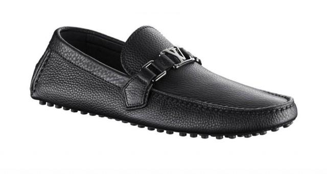 LOUIS VUITTON LV Mens Black Grained 