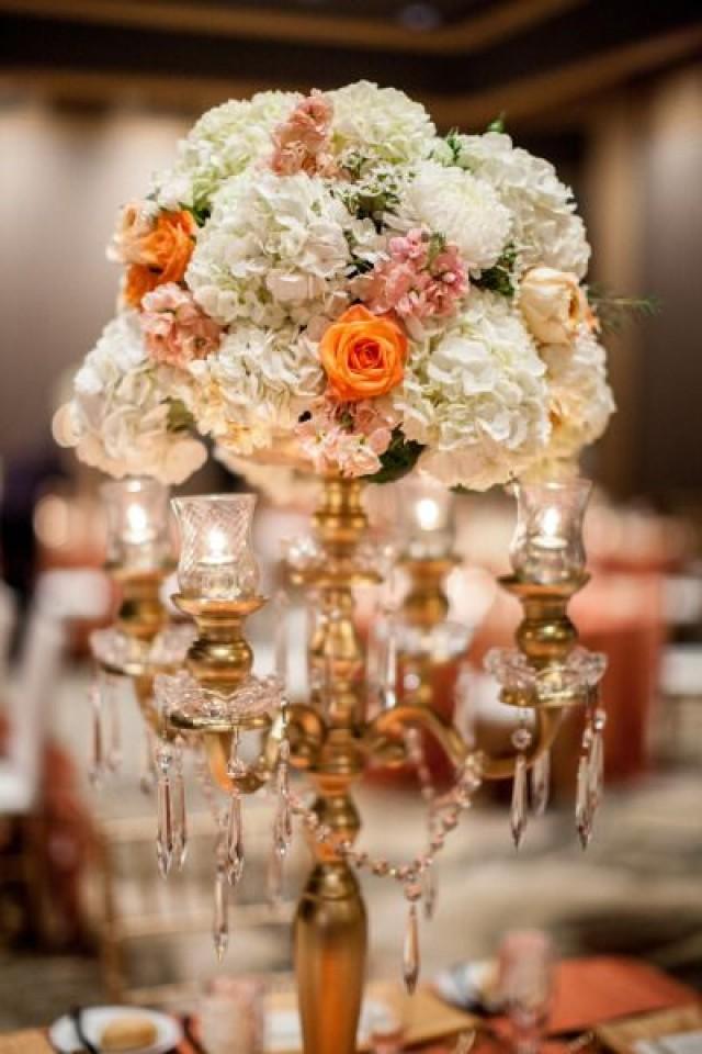 Glamorous Wedding Glamorous Orange &amp; Gold Wedding