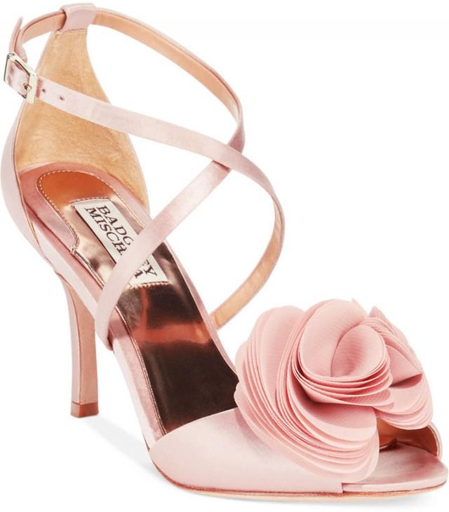 badgley mischka marissa embellished evening pumps