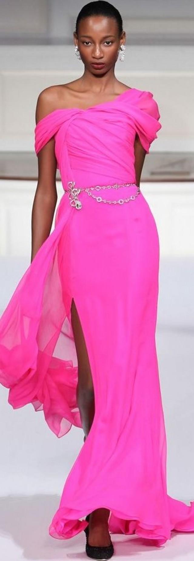 pink label gowns
