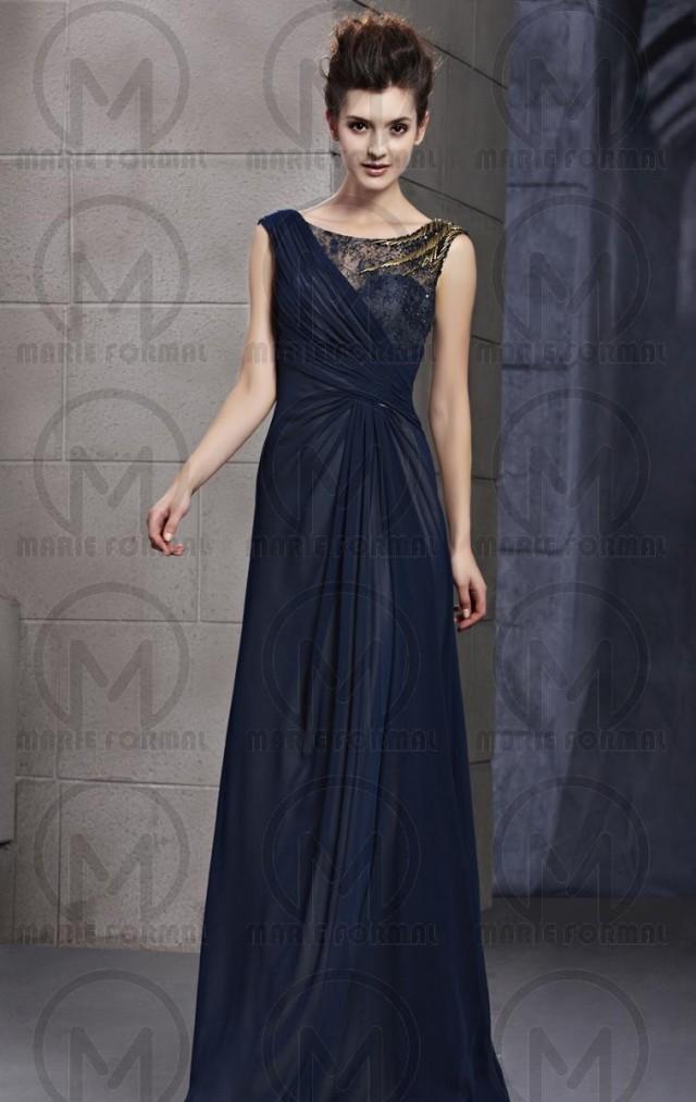 Navy Blue Long Formal Dresses& Cheap Formal Dresses Online For Sale