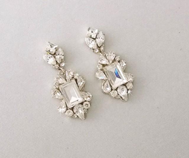 Wedding Earrings Chandelier Earrings, Gatsby Earrings, Vintage Style