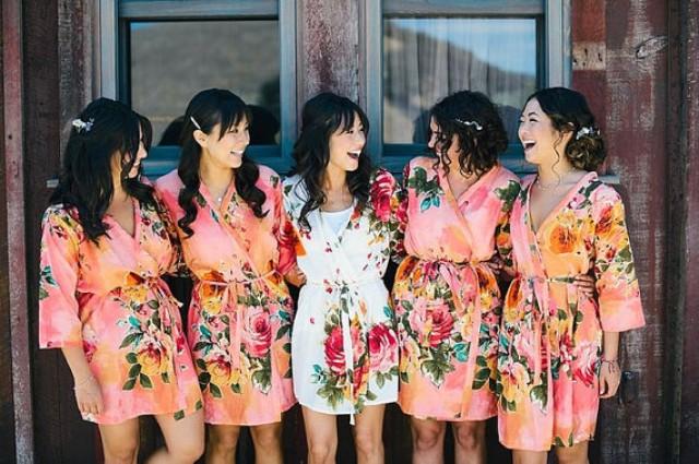 bridal party robe sets cheap