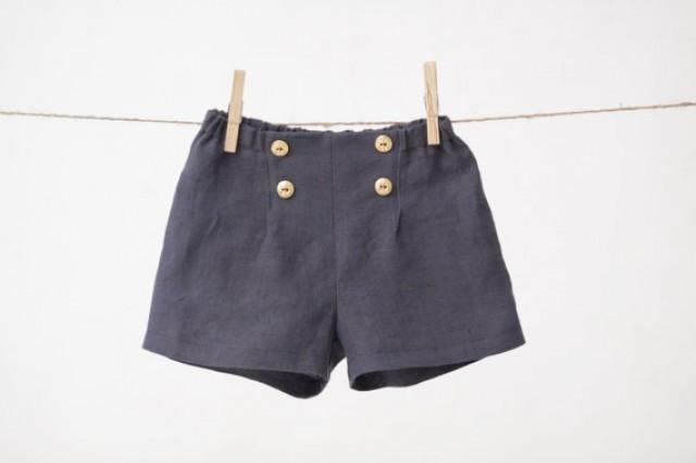 baby boy linen trousers